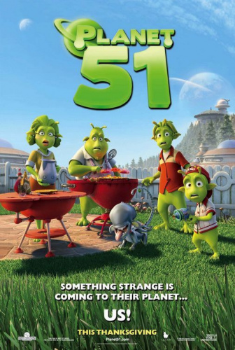 Planet 51 (2009) - Movies You Would Like to Watch If You Like Invader ZIM: Enter the Florpus (2019)